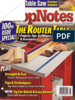 ShopNotes #100 - Ultimate Router Table