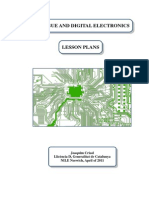 Analogue and Digital Electronics: Joaquim Crisol Llicència D, Generalitat de Catalunya NILE Norwich, April of 2011