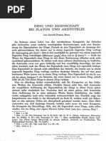 Kant-studien Volume 59 Issue 1 1968 [Doi 10.1515%2fkant.1968.59.1-4.98] Prauss, Gerold -- Ding Und Eigenschaft Bei Platon Und Aristoteles