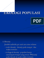 Kuliah 5 Ekologi Populasi