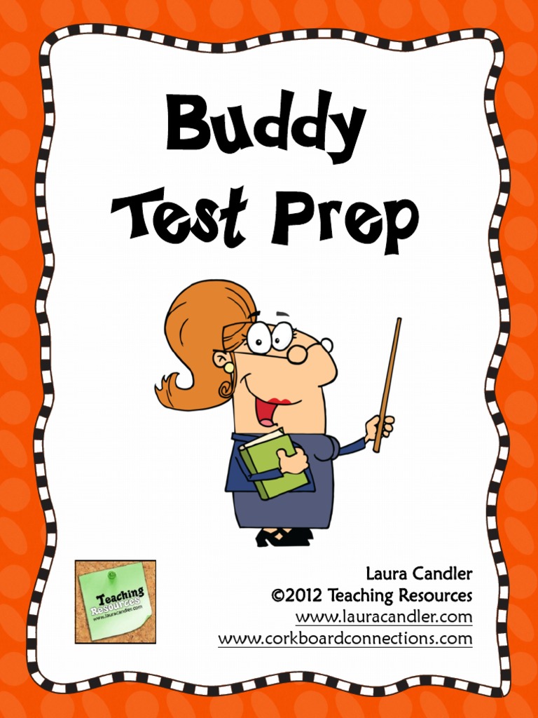 Free Buddy Test Prep Activity Standardized Tests Cognition
