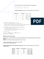 Ejemplo de Una Variable Discreta