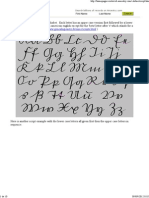 Examples of German Script