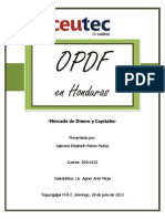 Empresas OPDF en Honduras