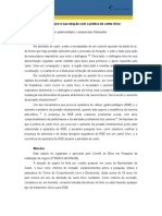 refluxo gastrico em relação ao canto