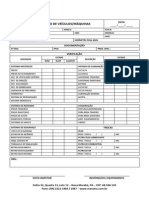 Ficha de inspeção de veículos