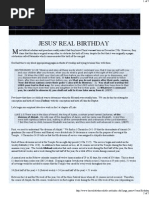 Download Jesus Real Birthday by Bryan T Huie SN16870027 doc pdf