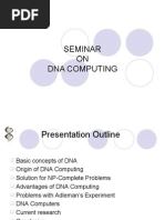 Seminar On DNA Computing