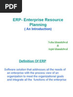 Download ERP- Enterprise Resource Planning by nehank17 SN16870344 doc pdf