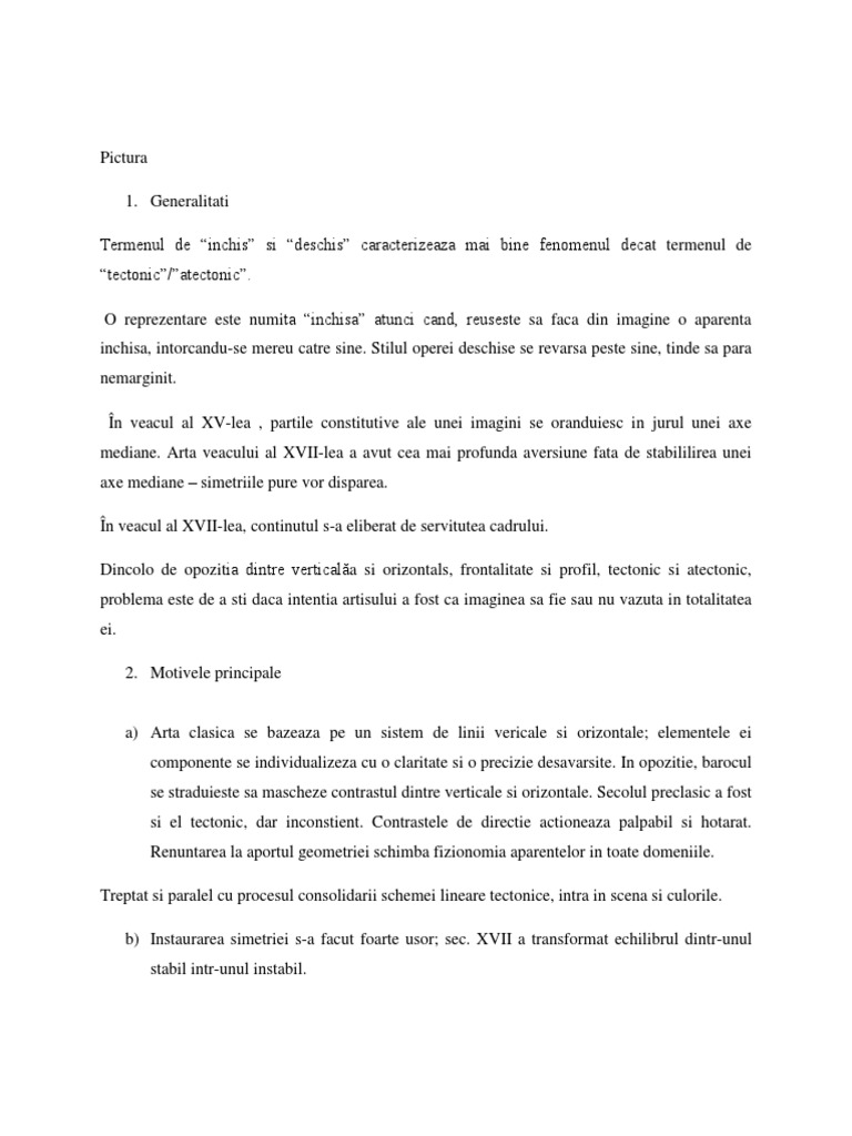 Cap.3, de La Forma Inchisa La Forma Deschisa | PDF