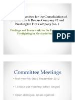 Mechanicsburg Fire Consolidation Steering Committee Presentation