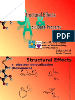 Structural Effects and Acid-Base Property (ORG CHEM)