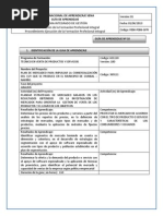 SENA Carta de presentación