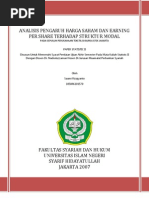 Download ANALISIS PENGARUH HARGA SAHAM DAN EARNING PER SHARE TERHADAP STRUKTUR MODAL by Saomi Rizqiyanto SN16873658 doc pdf
