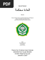 Download Qowaid Fiqhiyah AlAdat AlMuhkomah by Saomi Rizqiyanto SN16873763 doc pdf