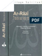 Fakhr Din Ar-Razi - Traité sur les noms divins