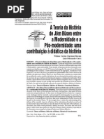 2012 - A teoria da História de Jörn Rüsen entre a modernidade e a pós-modernidade - Educação e Realidade - W. C. C. BAROM
