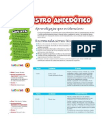 Registro Descriptivo y Anecdotica