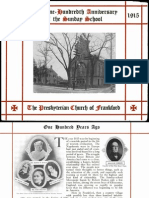 Presbyterian Church of Frankford - 100th Anniversary Program 1915