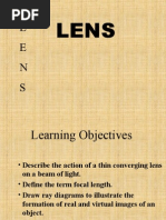 Thin Converging Lenses