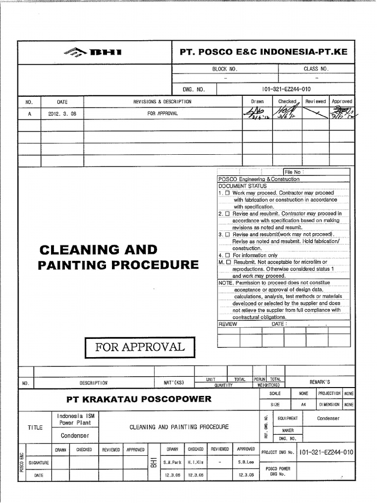 Painting Procedure PDF