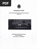 Download Pedoman Teknis Bantuan ke Kabupaten Kota Bidang Kesehatan Tahun 2013 yang dikeluarkan oleh  Pemprov Jawa Barat Dinas Kesehatan  by Golden Saragih SN168791065 doc pdf