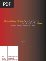 Download Evolution of Malay Language  2000 years by Muhammad Jailani Abu Talib SN16879528 doc pdf