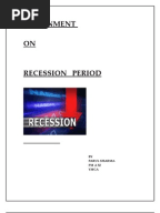 Essay on Recession