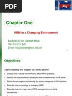 Download Chapter 01 - HRM in Changing Environment by sma SN168796785 doc pdf