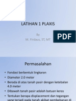 Latihan 1 Plaxis