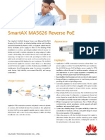 Huawei SmartAX MA5626 Reverse POE Brief Product Brochure (9-Feb-2012)