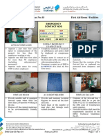 Construction Safety Guidelines No. 03 First Aid Room / Facilities