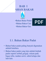 Bahan Bakar Utilitas III