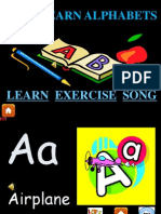 Learn Alphabets with Fun Exercise Song