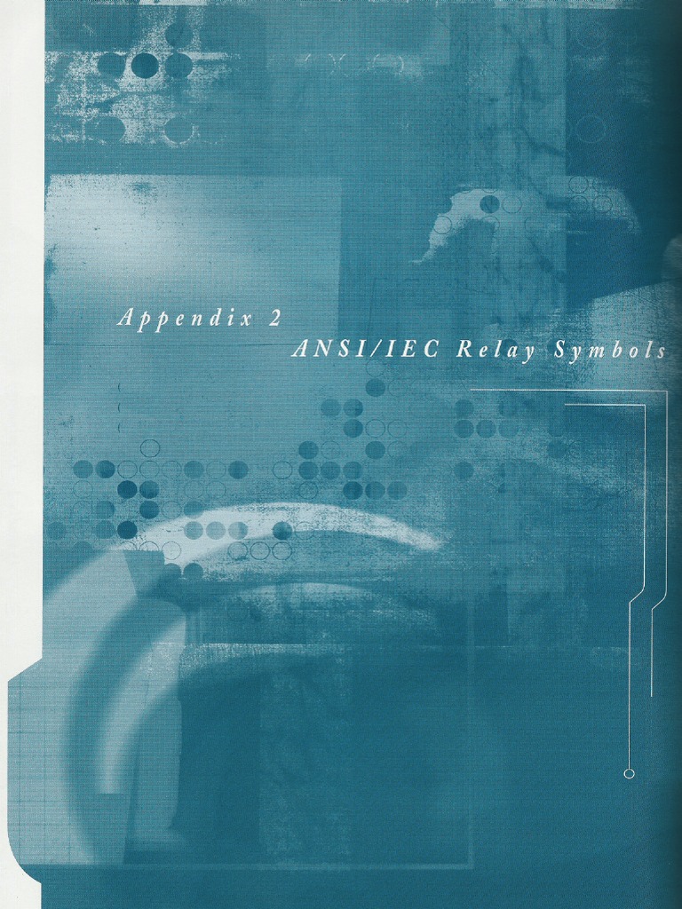 Appendix 2 - ANSI-IEC Relay Symbols | PDF | Relay | Electrical Equipment