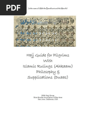 Hajj Guide For Pilgrims Hajj Mecca