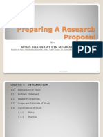 Preparing A Research Proposal UiTM