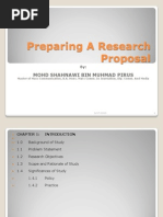 Preparing A Research Proposal UiTM