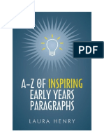 A-Z of Inspiring Early Years Paragraphs 