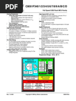 c8051f34x Microcontroller Data Sheet