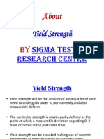 About: Yield Strength Sigma Test & Research Centre