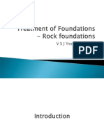 Treatment of Foundations
