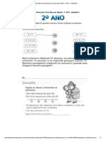 Atividades de Matematica Para Educação Infantil - 2º ANO - Atividade 9