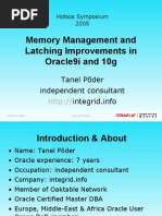 Memory Management and Latching