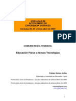 Ponencia Cordoba Abril 2007 Tic y Educ Fisica