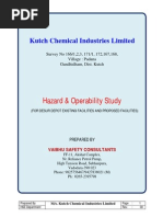 Download HAZOP STUDY Report Kutch Chemical Industries Limited by kanakarao1 SN168849548 doc pdf