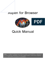 Aspen for Browser_Quick Guide