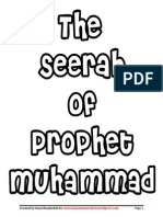 Prophet Muhammad (Saas) Lapbook Templates