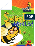 Spelling Bee Book 12-14 Age Group
