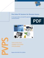 Pico Solar PV System 